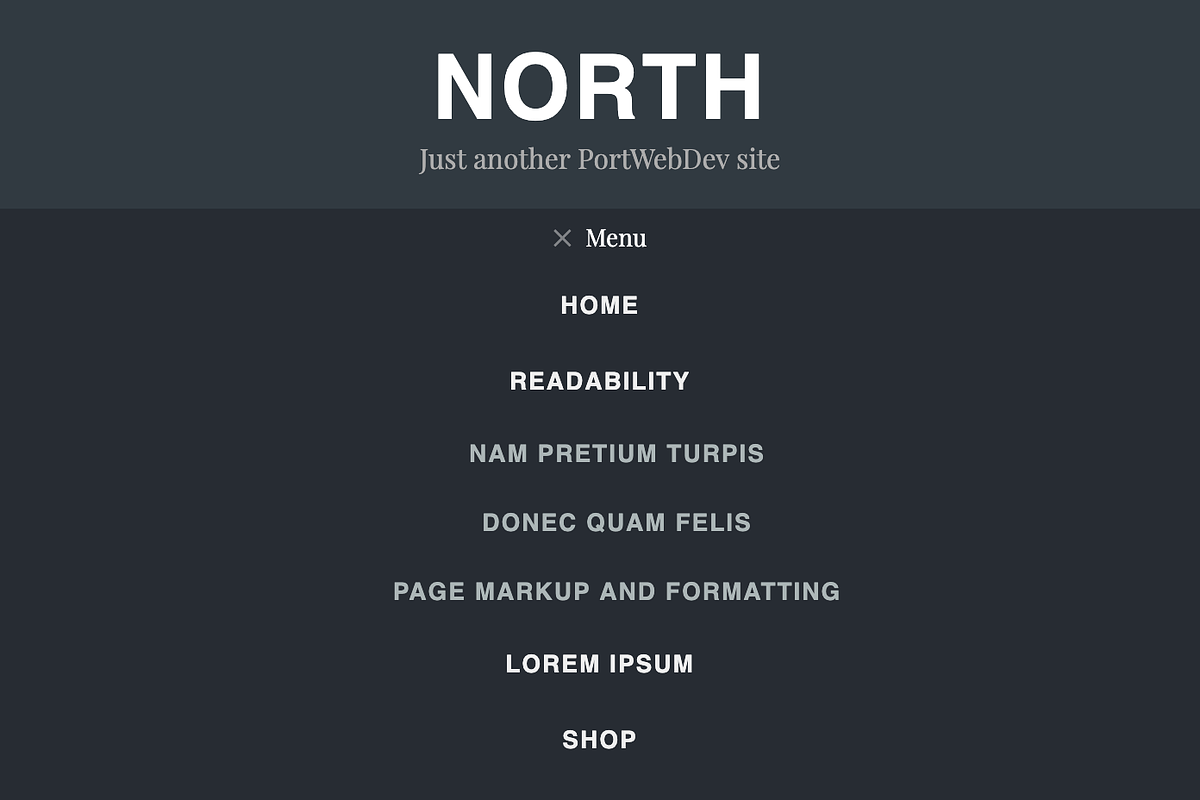 North in WordPress Blog Themes - product preview 5
