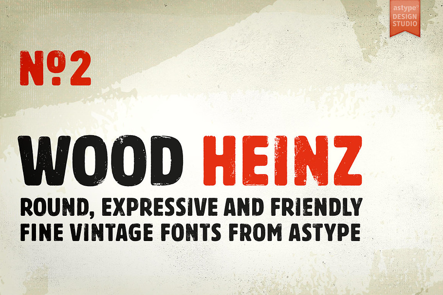 Wood Heinz No.2 in Display Fonts