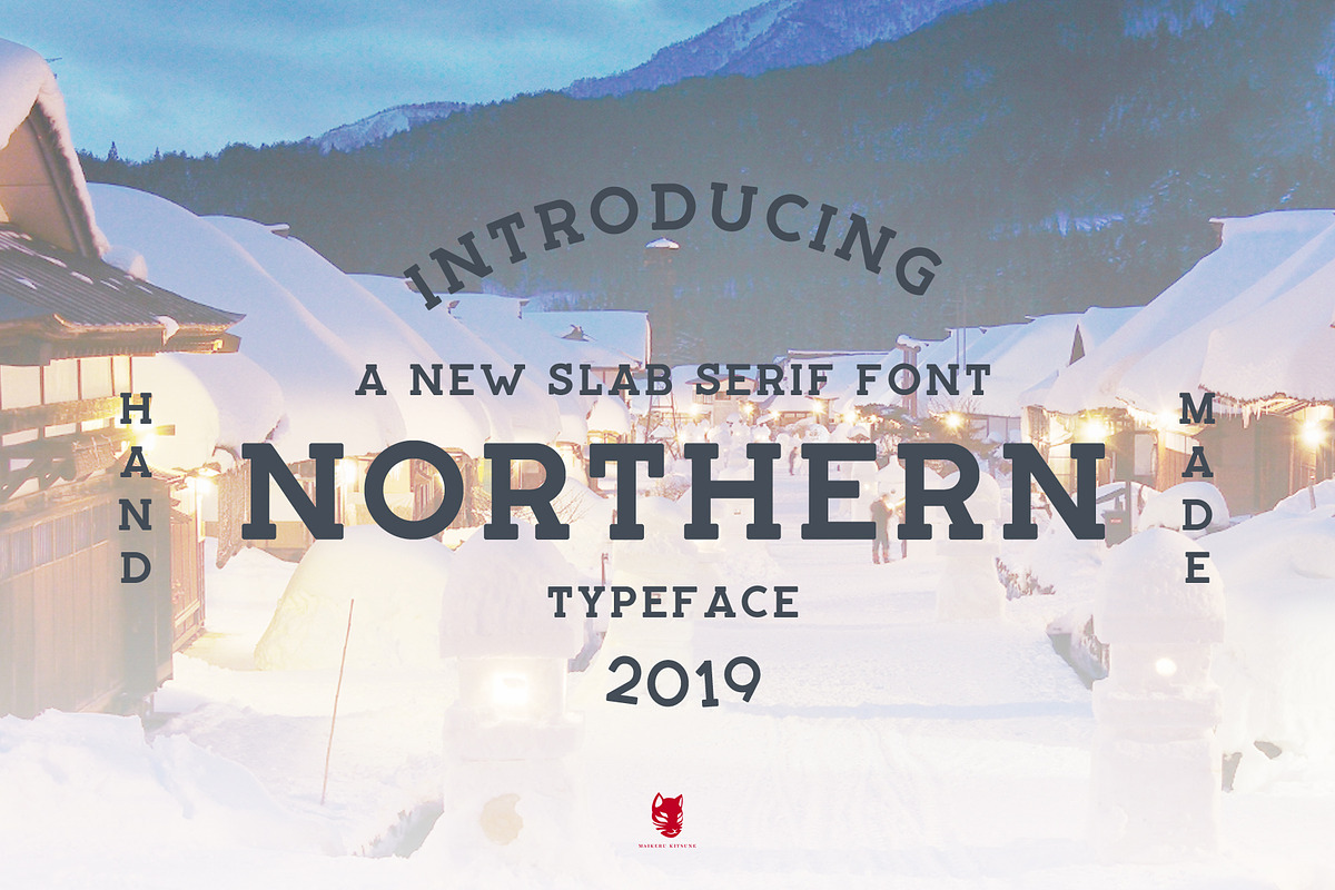 Northern Typeface in Serif Fonts