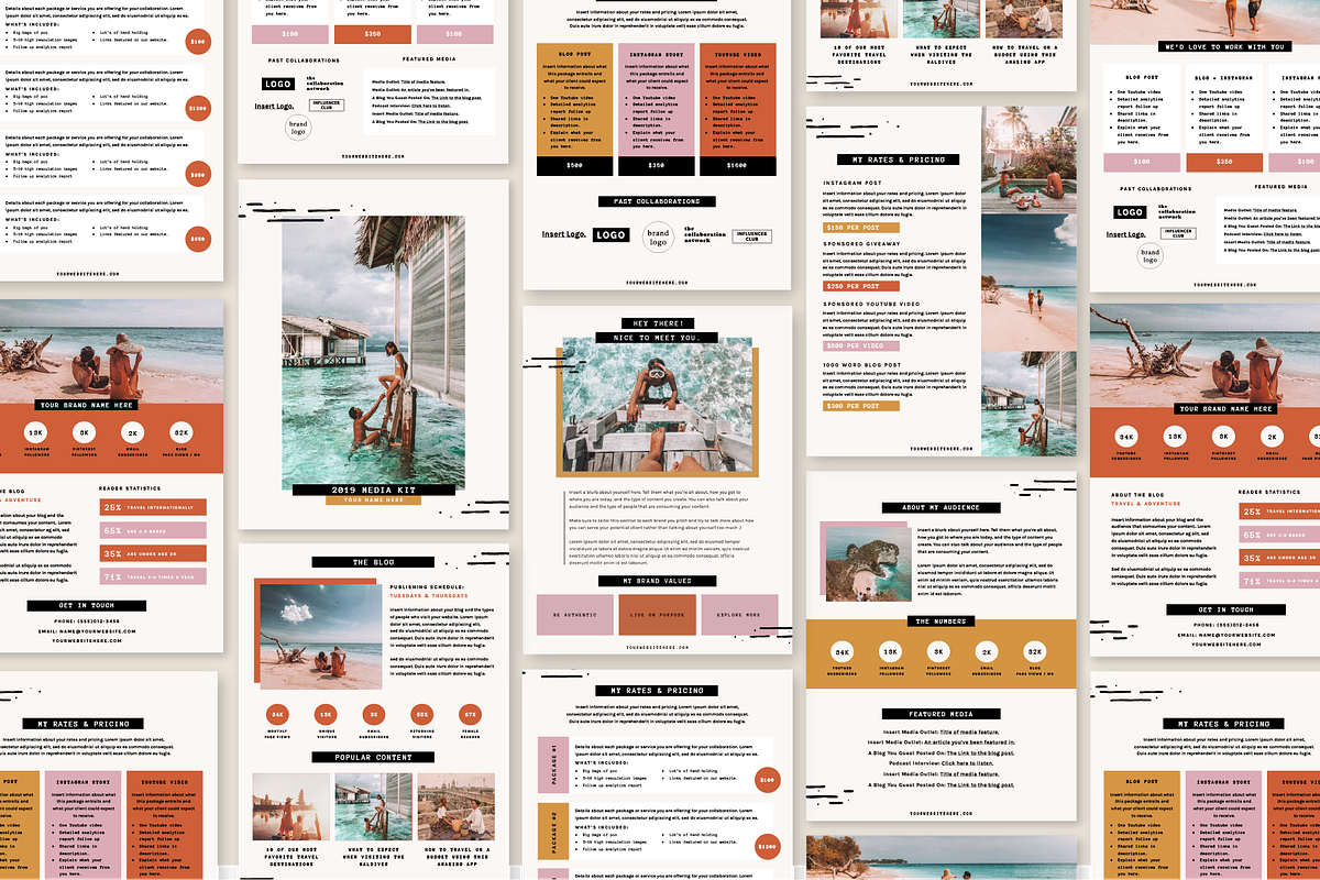 Media Kit / Press Kit Template in Brochure Templates - product preview 5