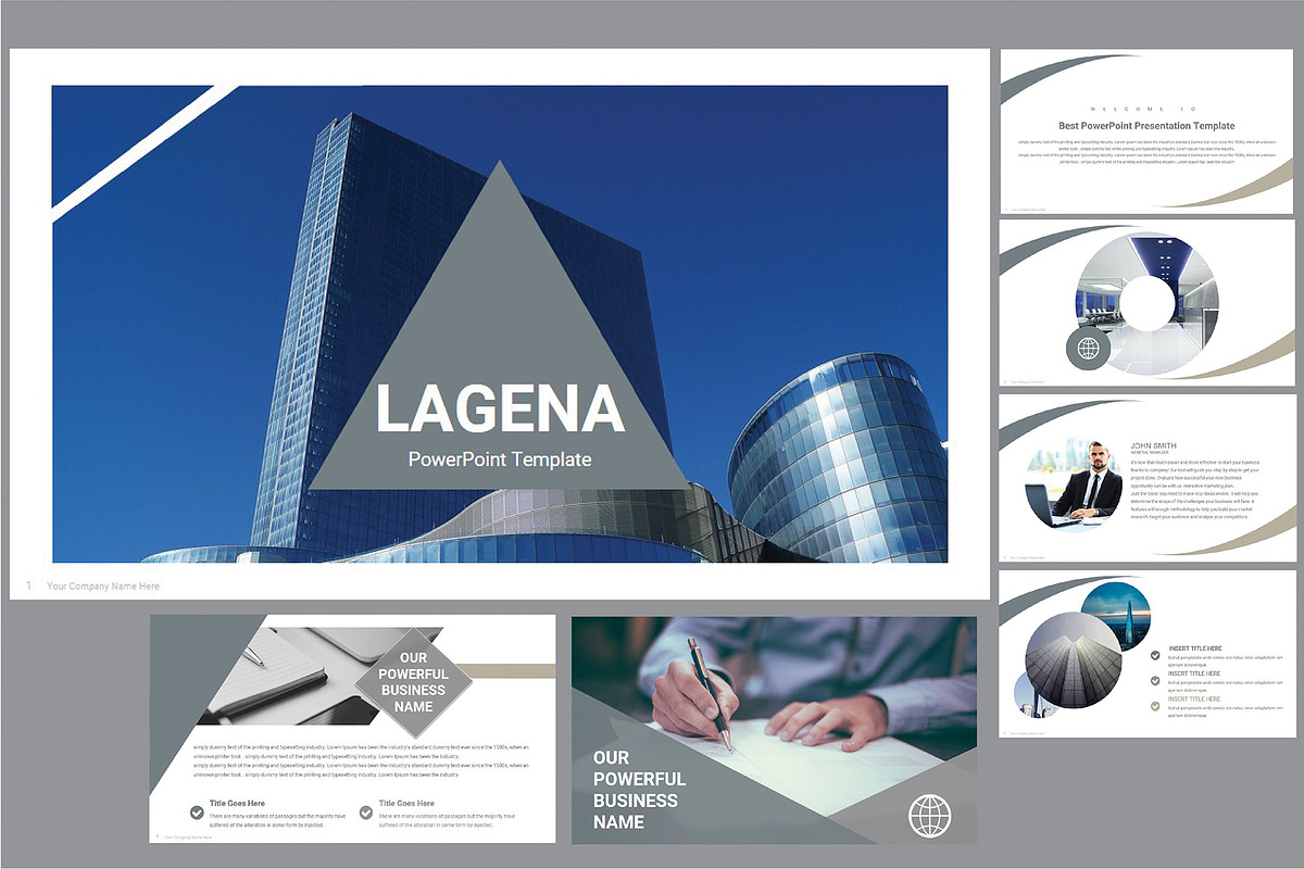 Lagena – Awesome Keynote Template in Presentation Templates - product preview 1