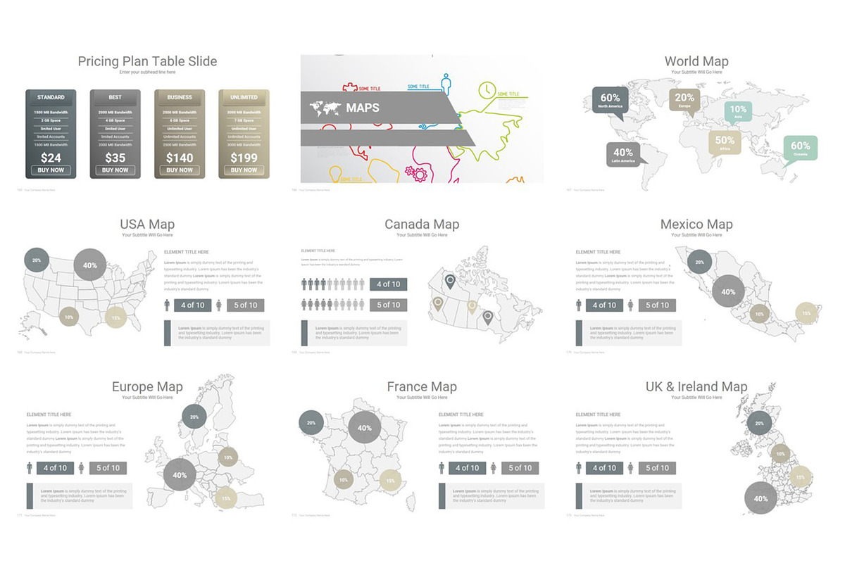 Lagena – Awesome PowerPoint in Presentation Templates - product preview 18