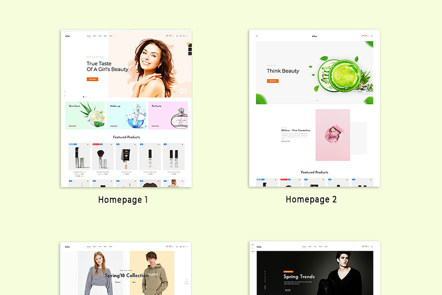 LEO AIKA - MULTIPURPOSE PRESTASHOP T in Bootstrap Themes - product preview 1