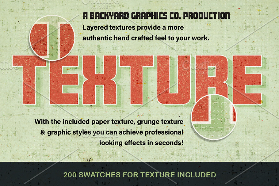 30个经典的复古风格文字图层样式 Sign Pro – Retro Vector Text Effects插图9