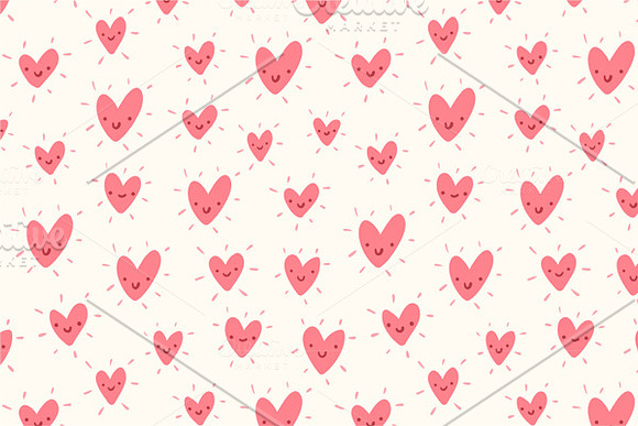 Flowers, Butterflies and Hearts in Patterns - product preview 2