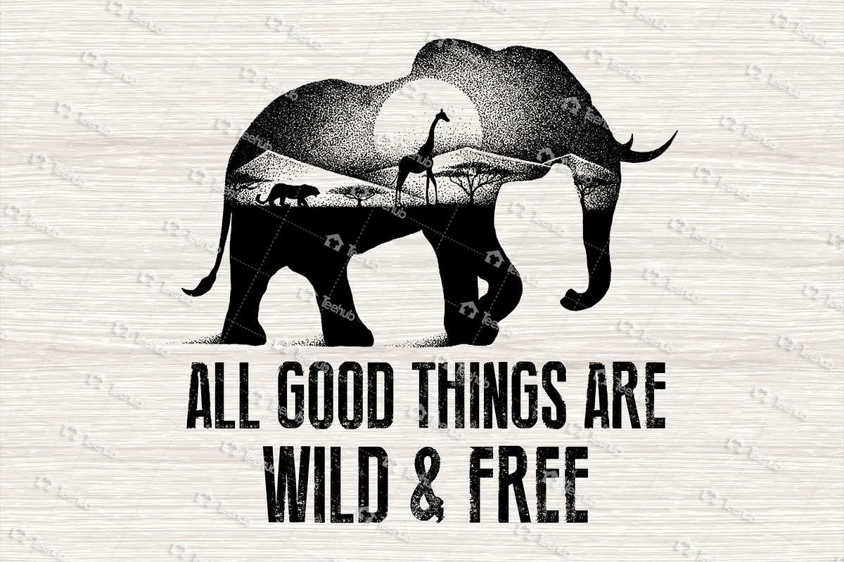 All Good Things Are Wild And Free in Textures