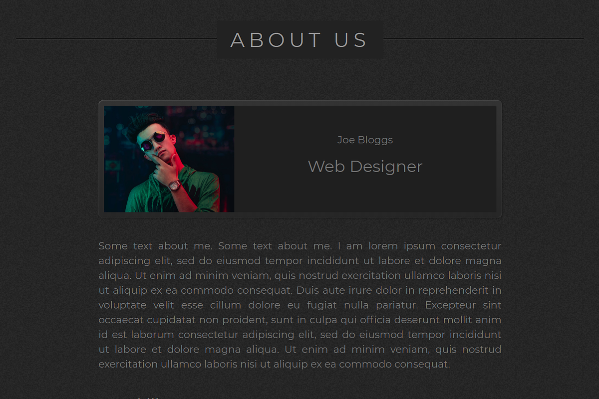 Eximious in HTML/CSS Themes - product preview 2