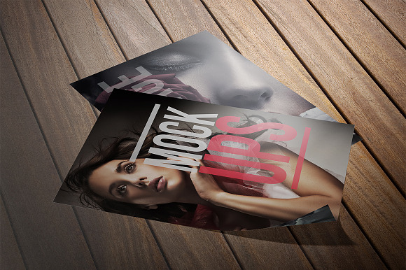 One Page Flyer Mockup in Product Mockups - product preview 5