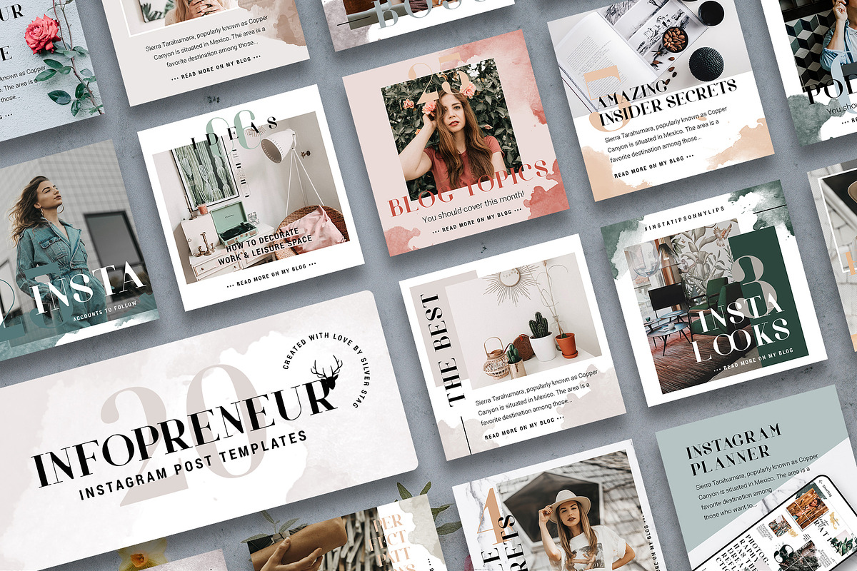 4th of July Instagram Bundle 95% OFF in Instagram Templates - product preview 2