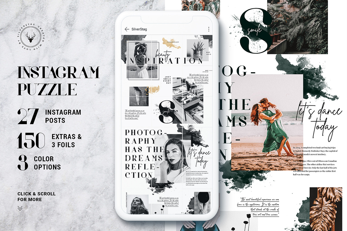 4th of July Instagram Bundle 95% OFF in Instagram Templates - product preview 5