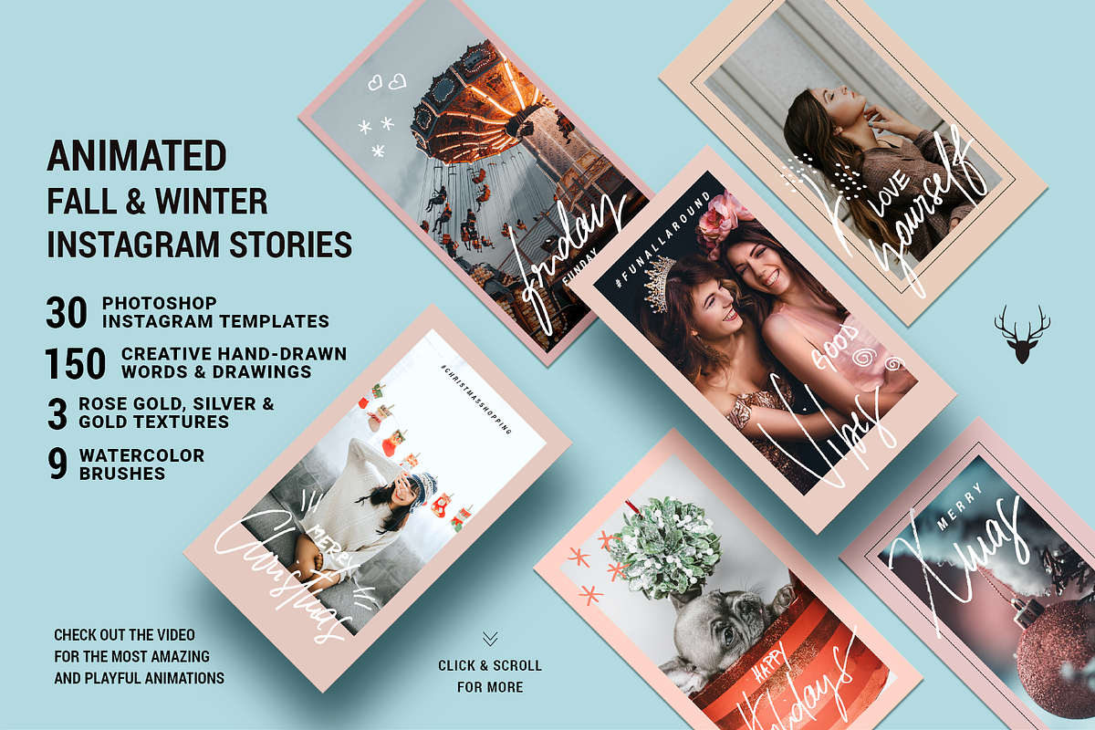 4th of July Instagram Bundle 95% OFF in Instagram Templates - product preview 11