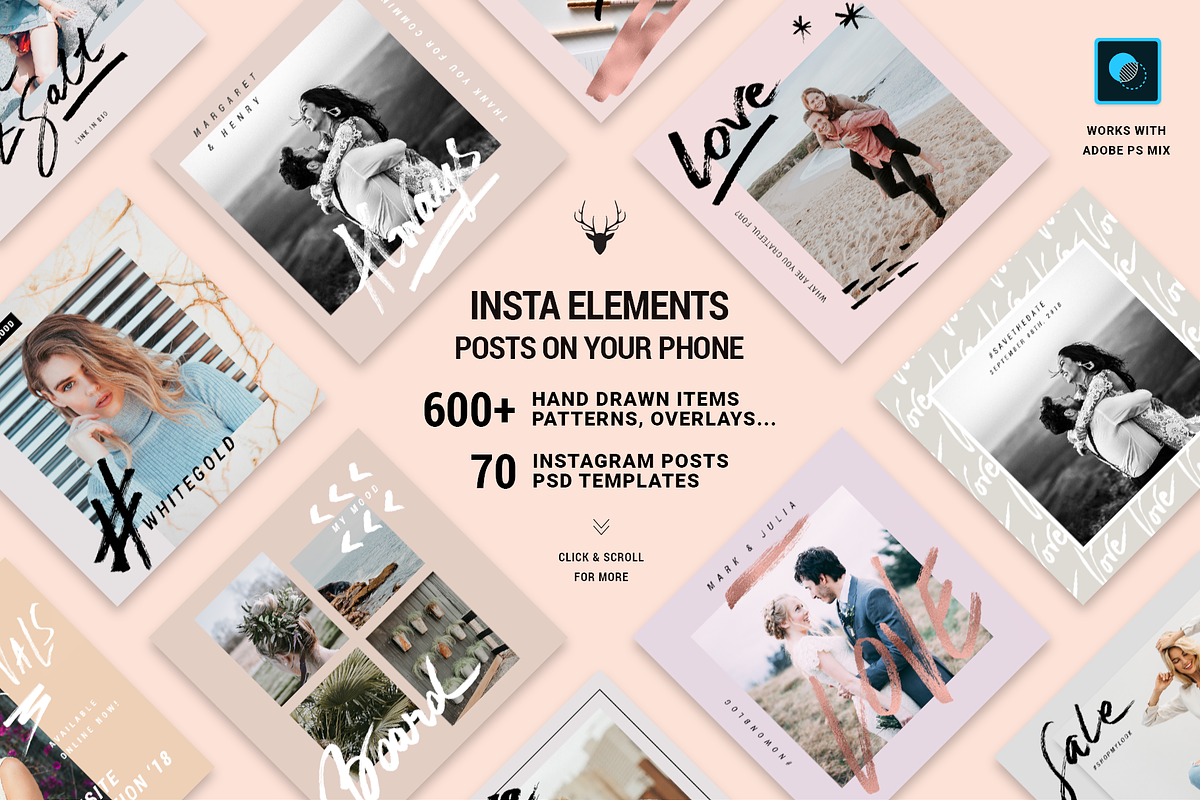 4th of July Instagram Bundle 95% OFF in Instagram Templates - product preview 20