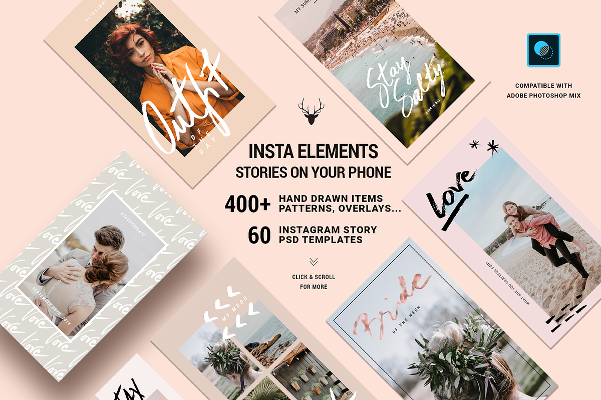 4th of July Instagram Bundle 95% OFF in Instagram Templates - product preview 21