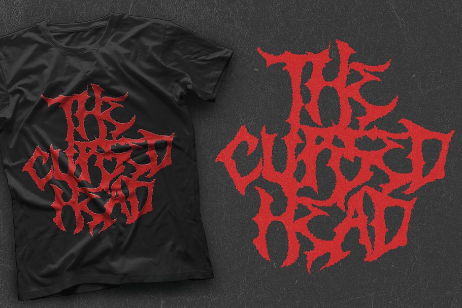 3 Awesome Deathmetal Fonts in Blackletter Fonts - product preview 3