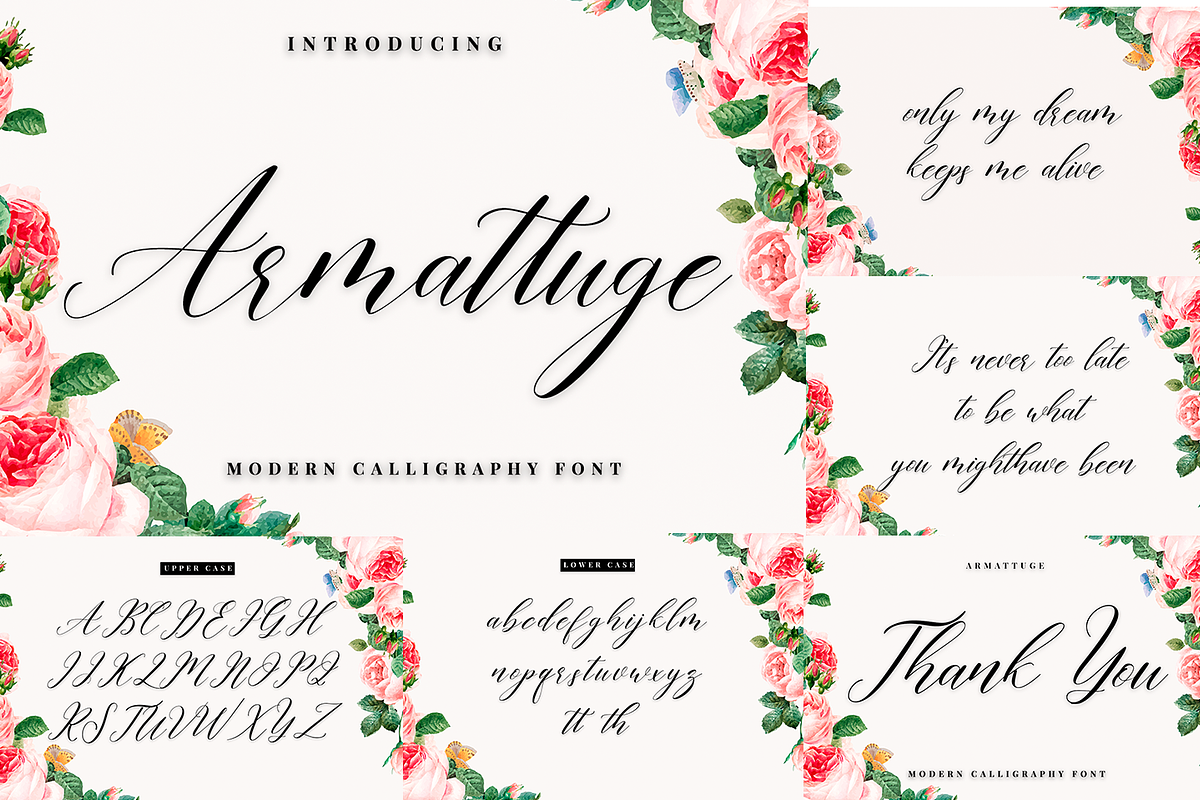 Handlettered Font Bundle 12 in 1 in Script Fonts - product preview 1