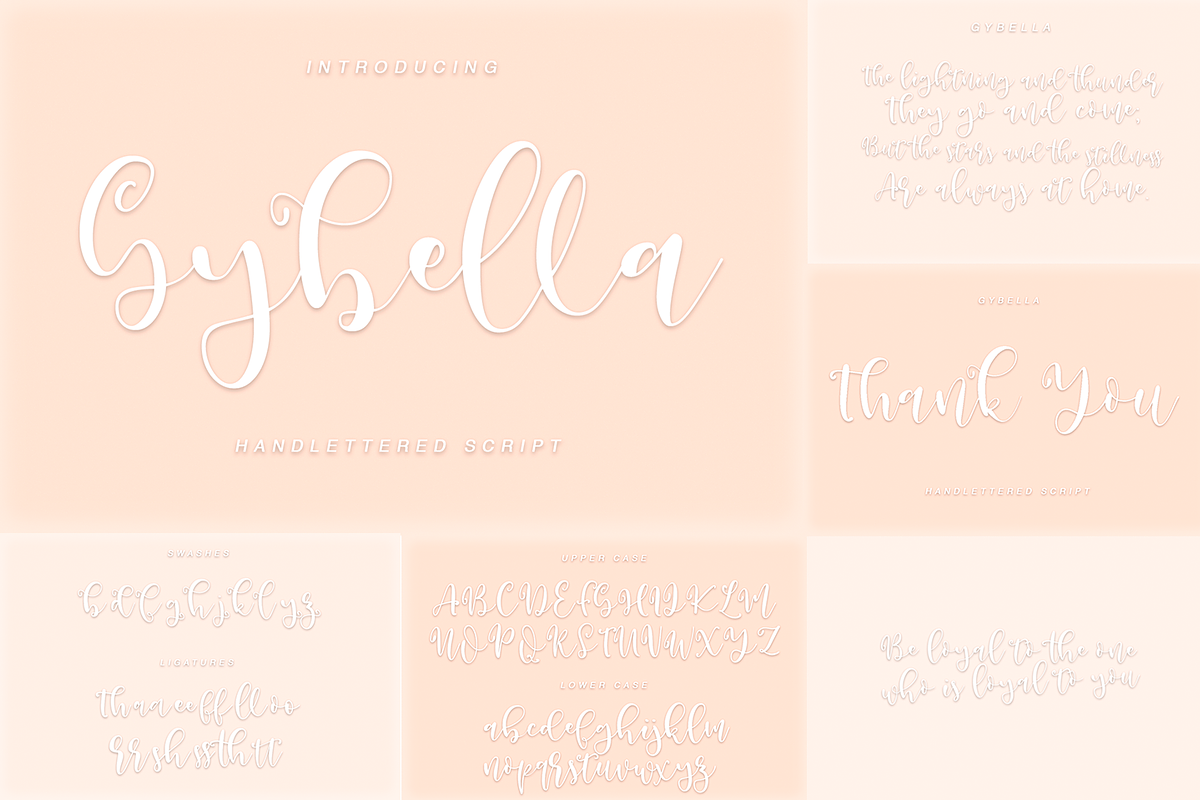 Handlettered Font Bundle 12 in 1 in Script Fonts - product preview 10