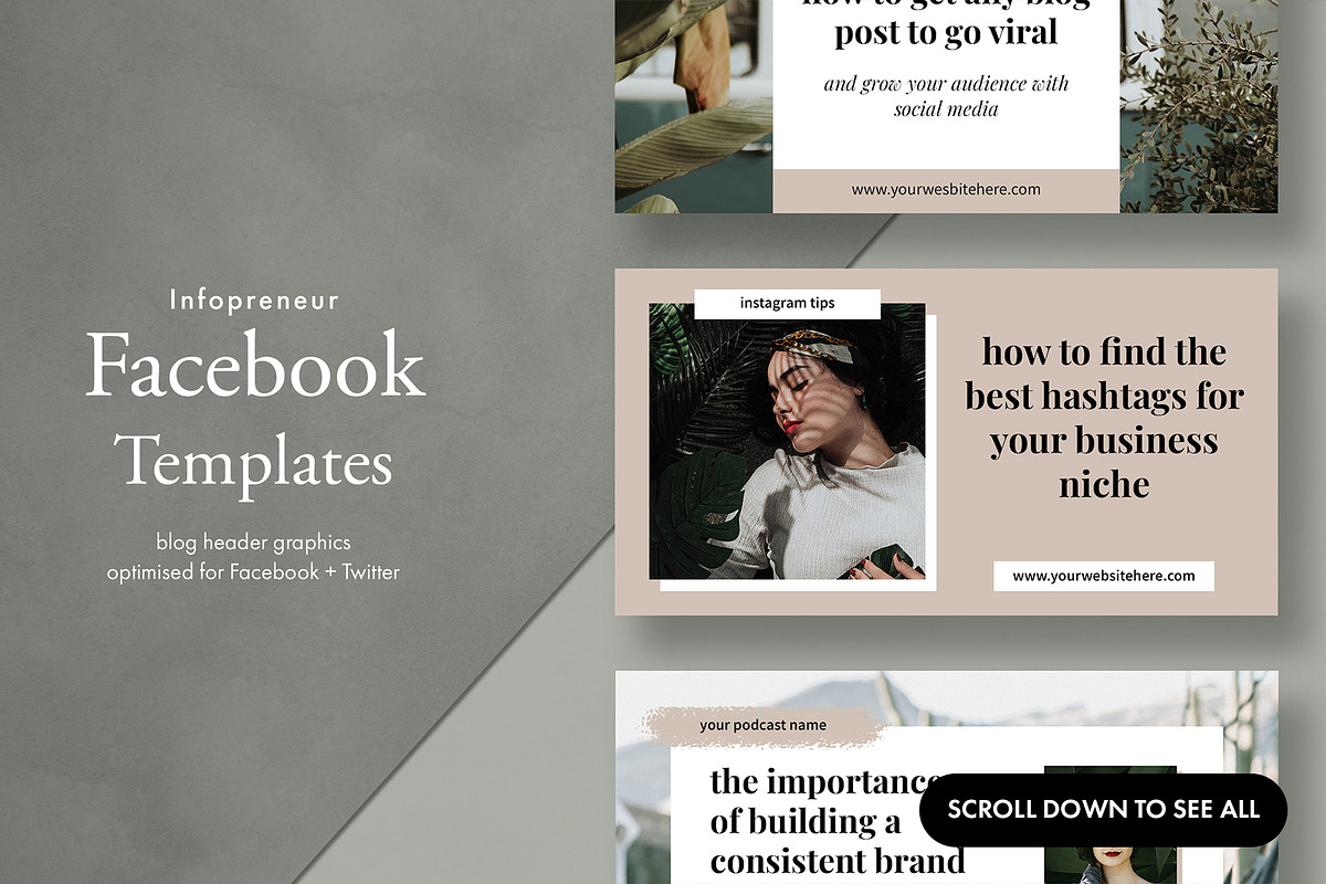 Infopreneur complete social bundle in Instagram Templates - product preview 9
