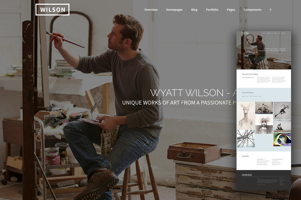 Flagstone - Multi-use HTML template in HTML/CSS Themes - product preview 2