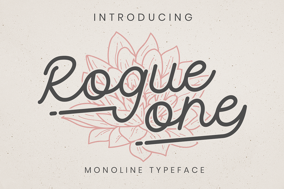 Rogue one in Script Fonts