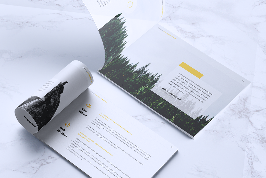 KLOROPHILE Multipurpose Brochures in Brochure Templates - product preview 4
