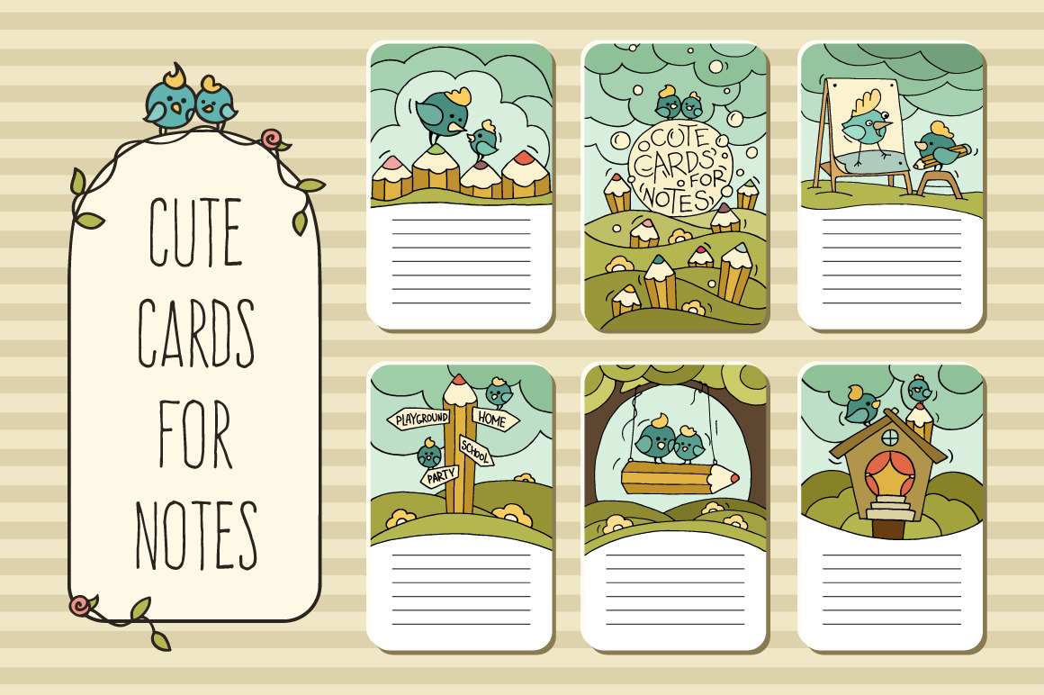 cute-printable-cards-for-notes-card-templates-creative-market