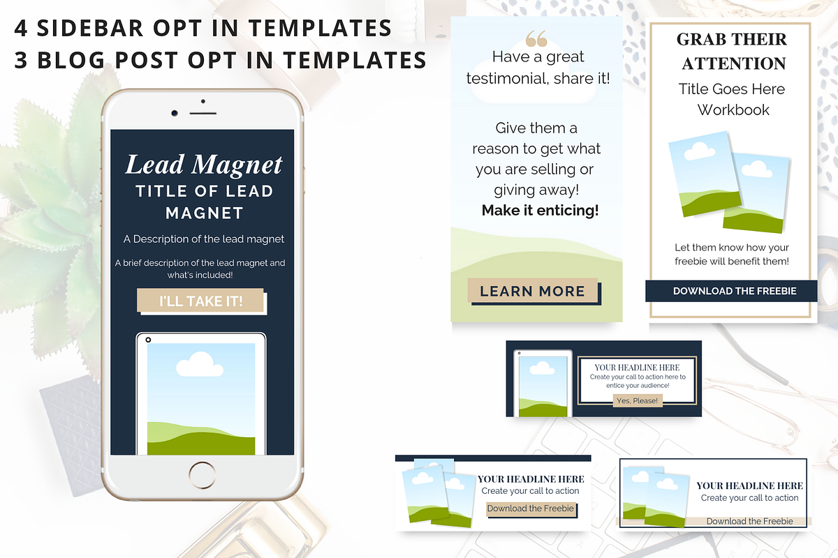 Canva Lead Magnet Tool Kit in Email Templates - product preview 1