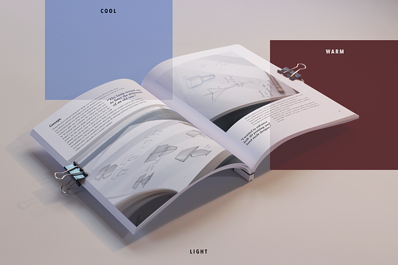 Japanese Binded Book Mockup in Product Mockups - product preview 2