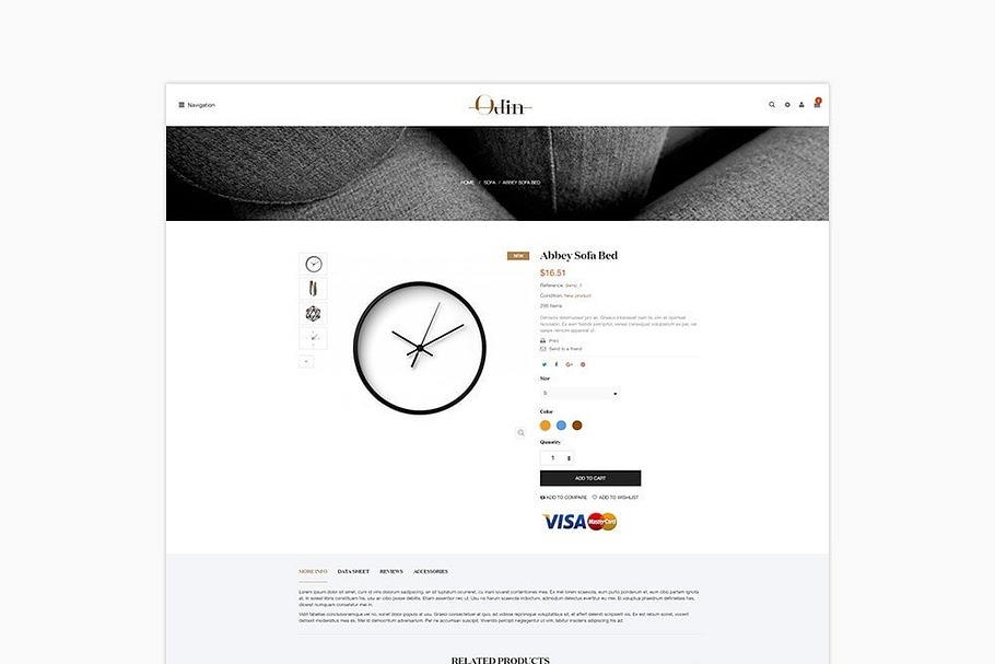 LEO ODIN PRESTASHOP THEME in Bootstrap Themes - product preview 2