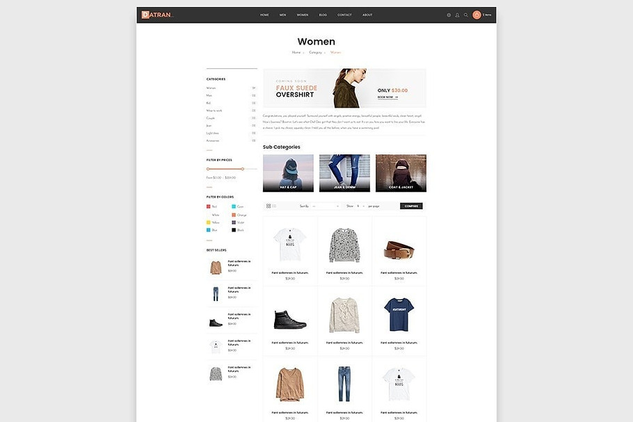 LEO DATRAN PRESTASHOP THEME in Bootstrap Themes - product preview 3