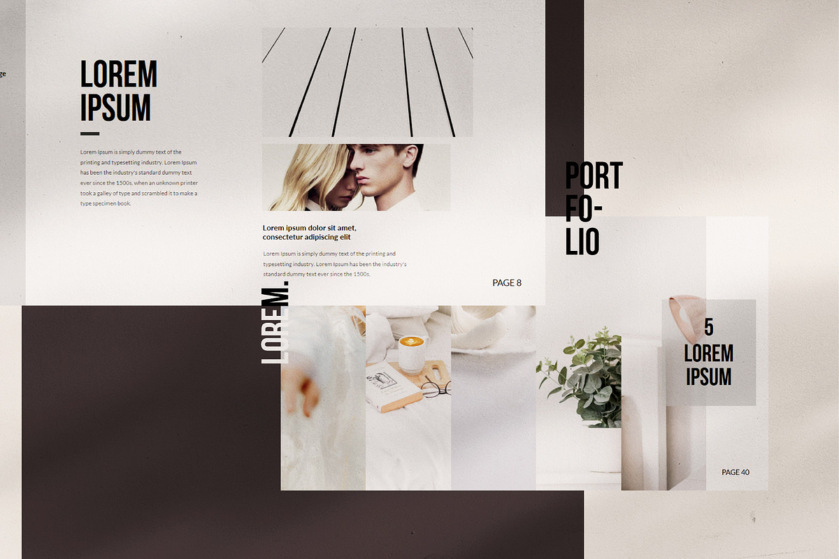 Lorem Ipsum Business Powerpoint in Presentation Templates - product preview 4