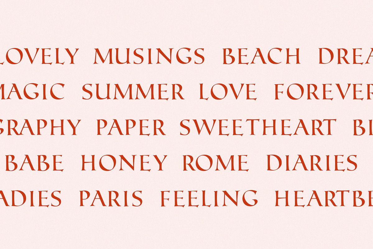LOVE NOTES | SERIF FONT FAMILY in Serif Fonts - product preview 1