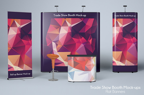 Download TRADE SHOW MOCK-UP Flat Banners
