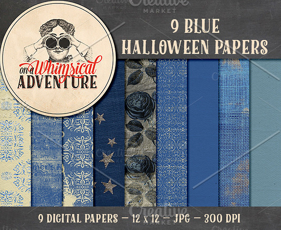 Halloween Papers Bundle in Patterns - product preview 1