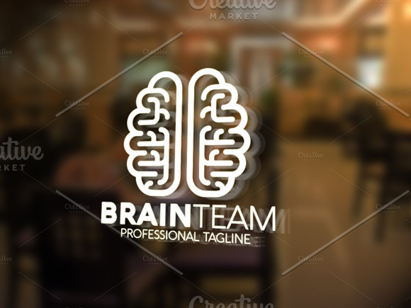 Brain in Logo Templates - product preview 1
