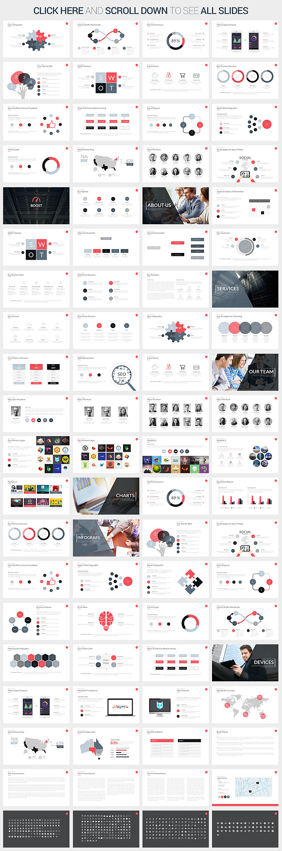 Boost - Keynote Template in Presentation Templates - product preview 1