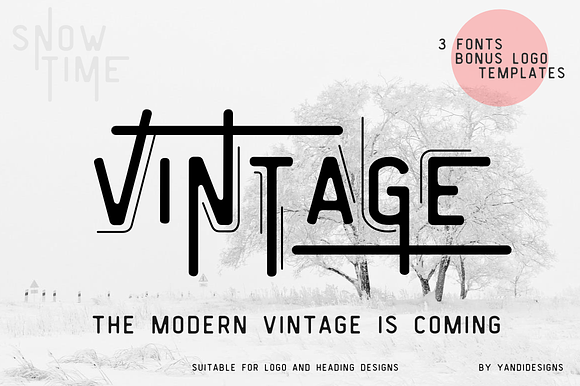 Download Free Font Vintage Modern Vintage Gal PSD Mockup Template
