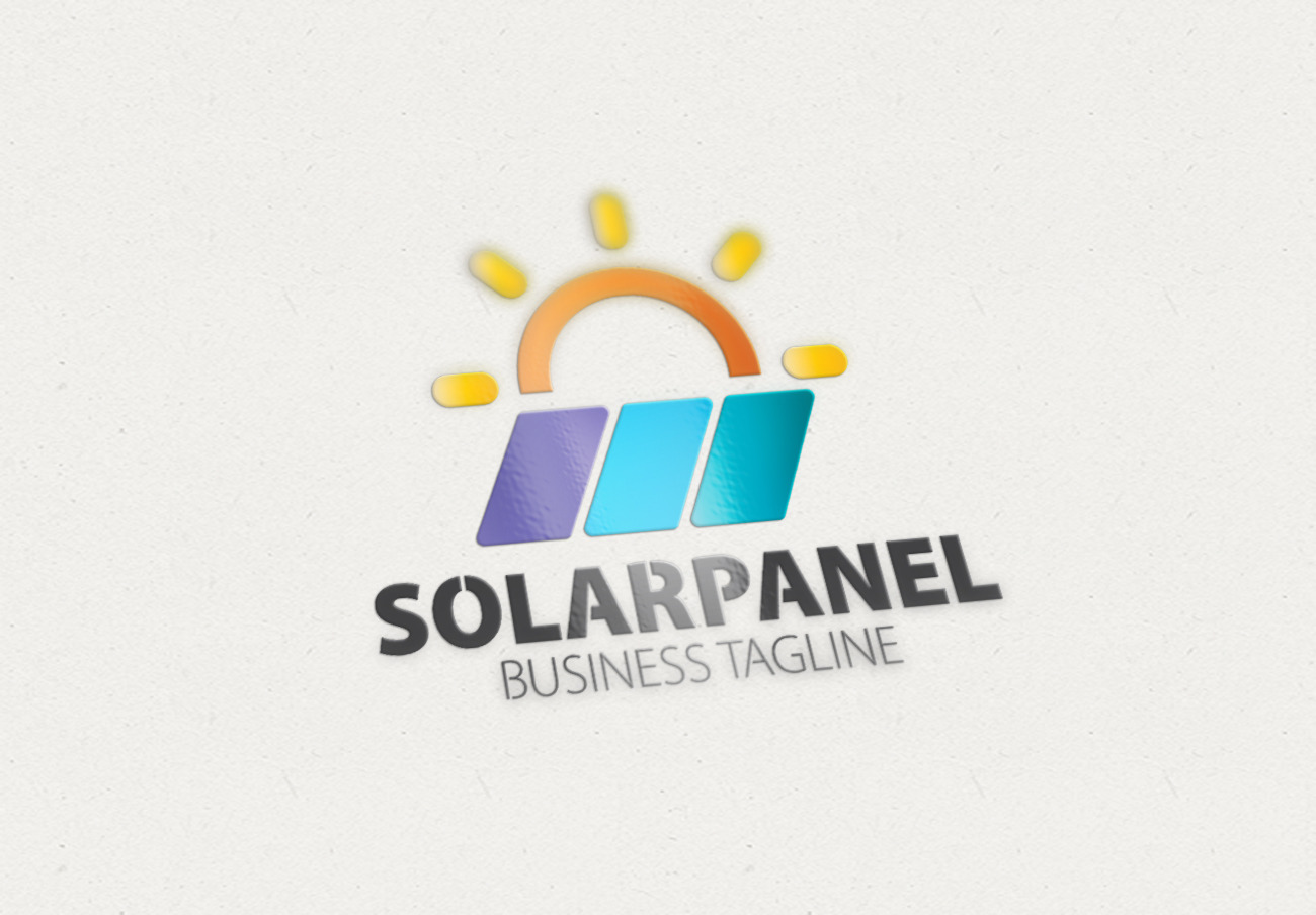 Solar Panel Logo ~ Logo Templates ~ Creative Market