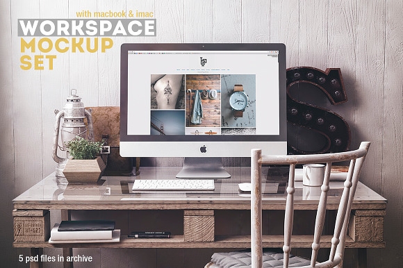 Download Workspace Mockup Set 3