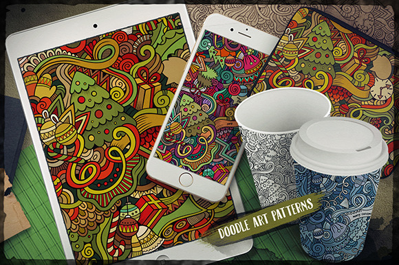 New Year Seamless Patterns in Patterns - product preview 3