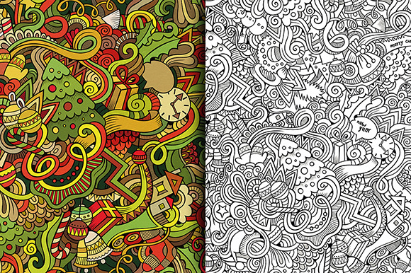 New Year Seamless Patterns in Patterns - product preview 4