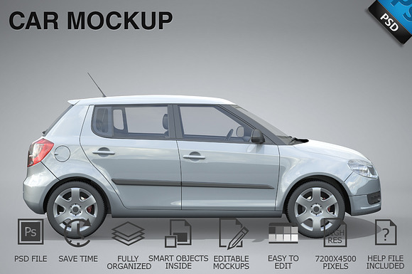 Download Car Mockup 07