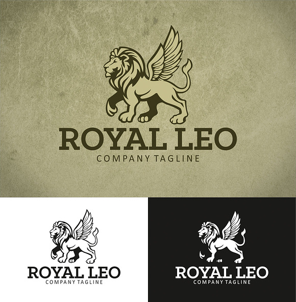 Royal Leo Logo in Logo Templates - product preview 1