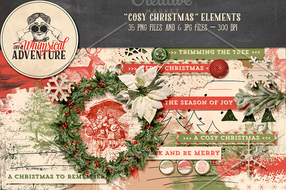 Cosy Christmas Bundle in Objects - product preview 6