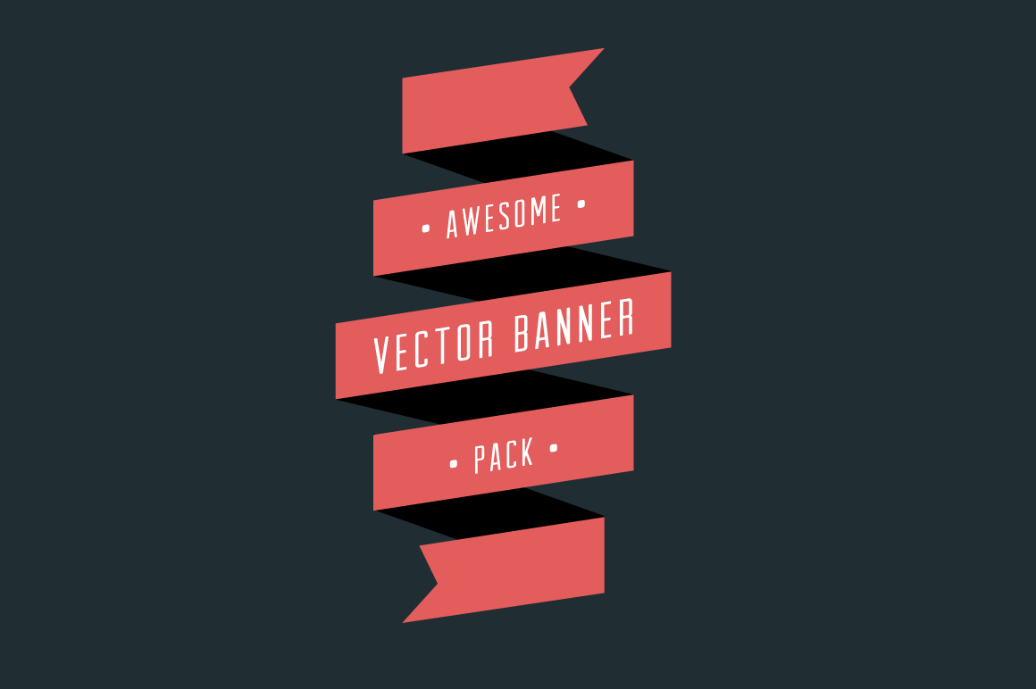 Vector Banner Pack ~ Graphic Objects ~ Creative Market