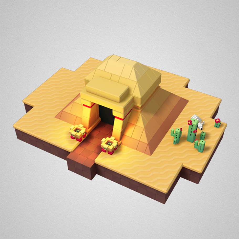 Proto Desert Set in Environment - product preview 5