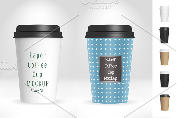 Download Paper Coffee Cup Mockup V1