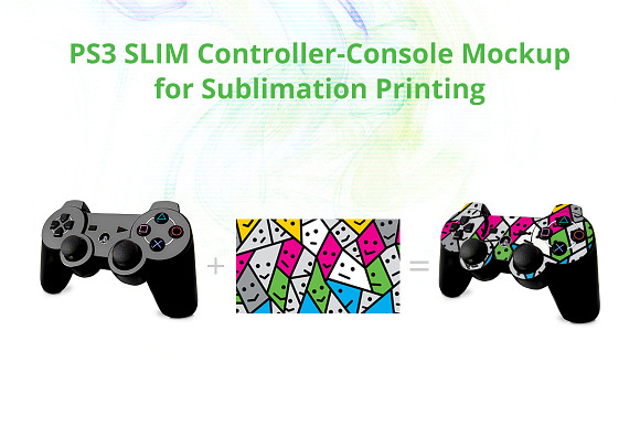 Download PS3 SLIM Controller-Console Mock-up
