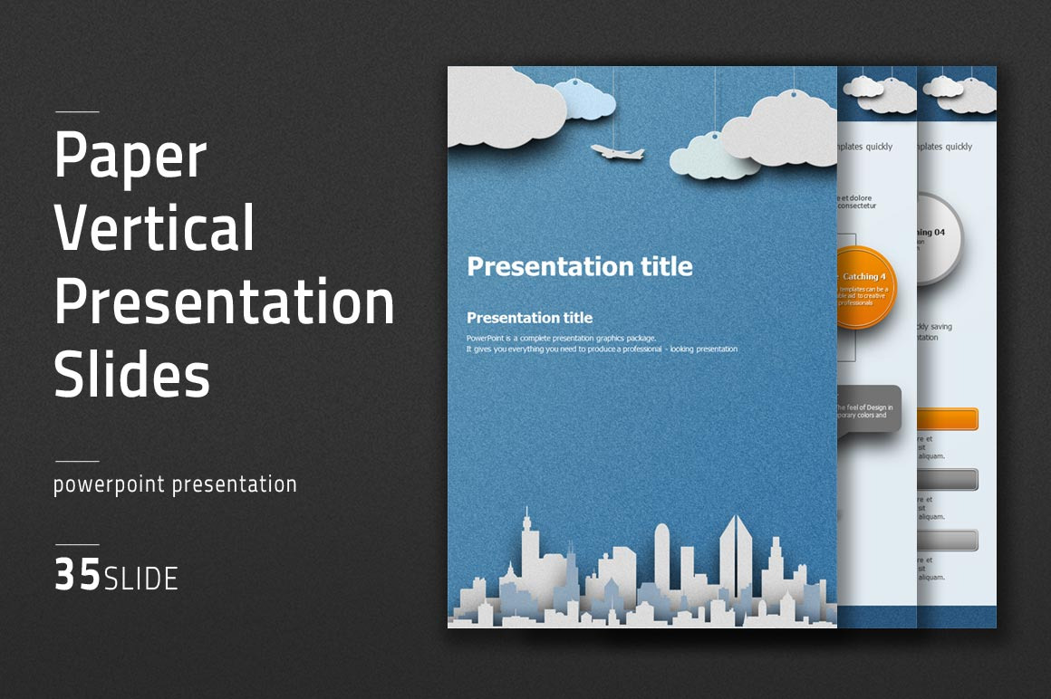 how to make powerpoint presentation vertical