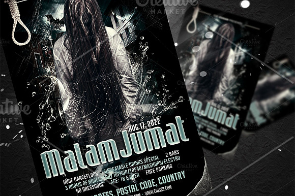Malam Jumat Flyer Template in Flyer Templates - product preview 2