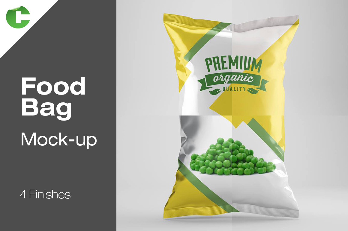 Download Food Bag - Mock-up ~ Product Mockups ~ Creative Market
